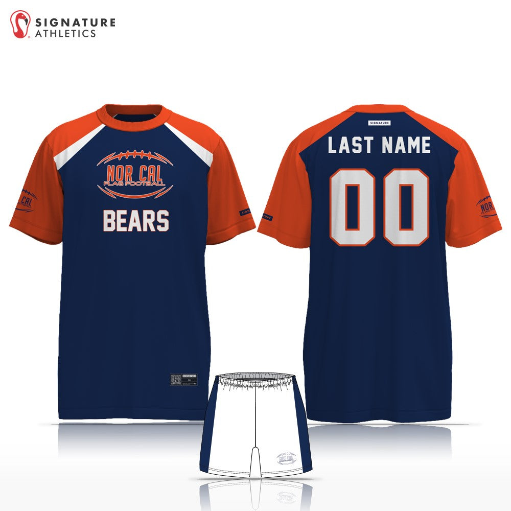 Norcal Flag Football Chicago Bears Men's 2 Piece Player Package: NorCal