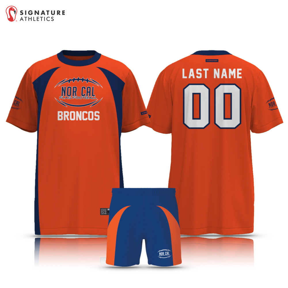 NorCal Flag Football Denver Broncos 2 Piece Player Package