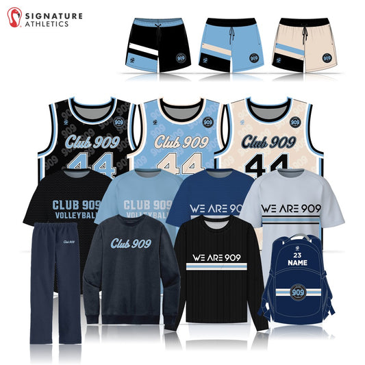 Club 909 Volleyball Men's 14 Piece Pro Package: 18-Blue