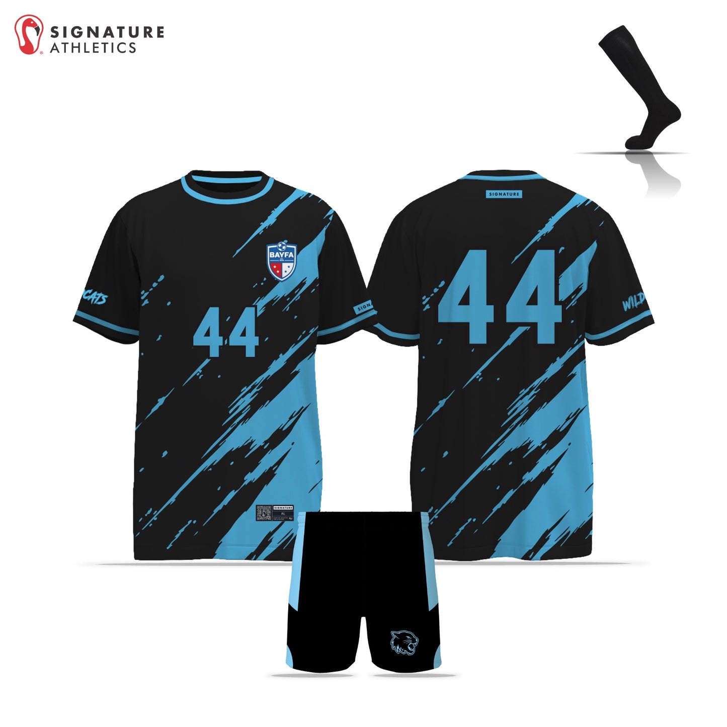BAYFA Wildcats Men's 3 Piece Player Package