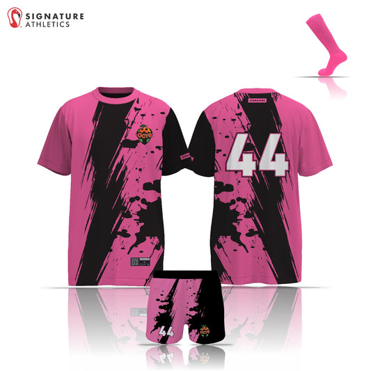 Orange County Youth Soccer Pink/Black Girl's 3 Piece Girl's Package: ORANGE COUNTY YOUTH SOCCER