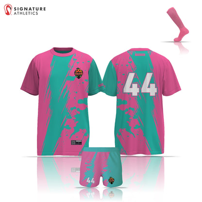 Orange County Youth Soccer Pink/Caribbean Women's 3 Piece Girl's Package