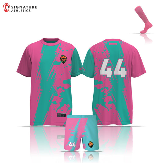 Orange County Youth Soccer Pink/Carribean Boy's 3 Piece Boy's Package: ORANGE COUNTY YOUTH SOCCER