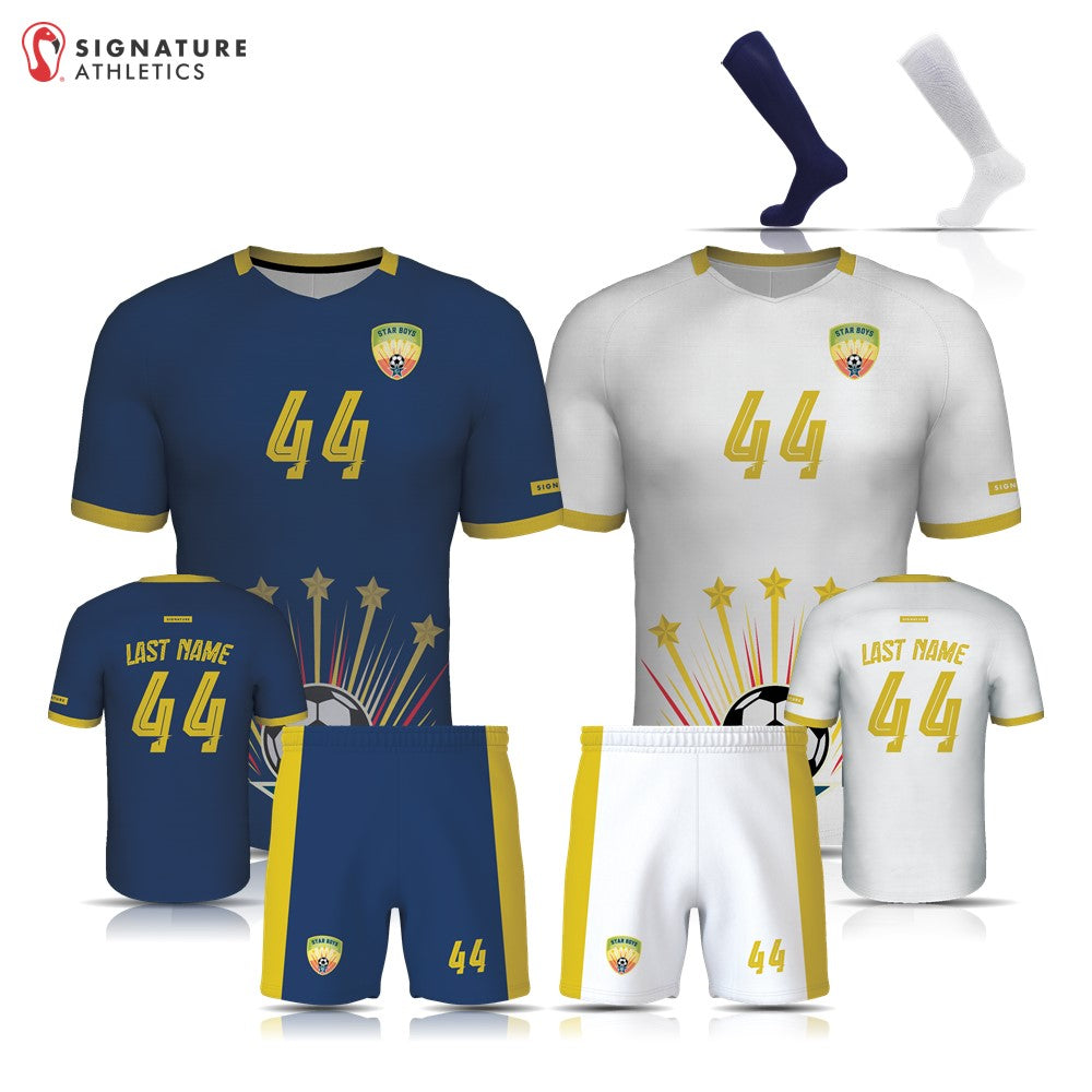 Star Boys Soccer Academy Men's 6 Piece Player Package