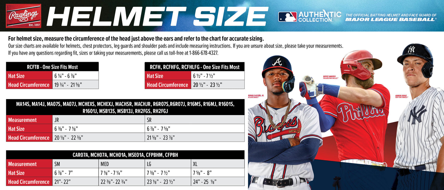 Rawlings MACH Batting Helmet Fit Kit