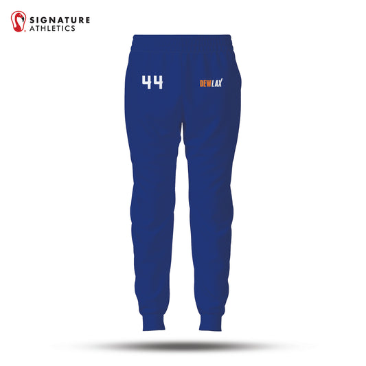 DEWLAX Women's Blue Pro Lightweight Dye Sub Joggers
