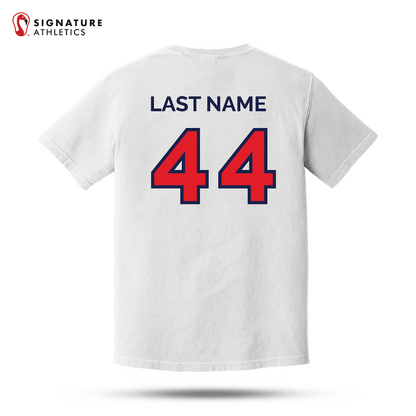 Flower Mound Men's White Comfort Colors Heavyweight Ring Spun Tee (Custom)