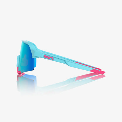 100% S3 LE Tatis 4 Soft Tact Blue Blue Topaz Mirror Lens