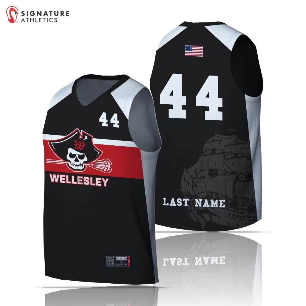 Wellesley Lacrosse Men's Pro Sleeveless Game Reversible: 1st Grade