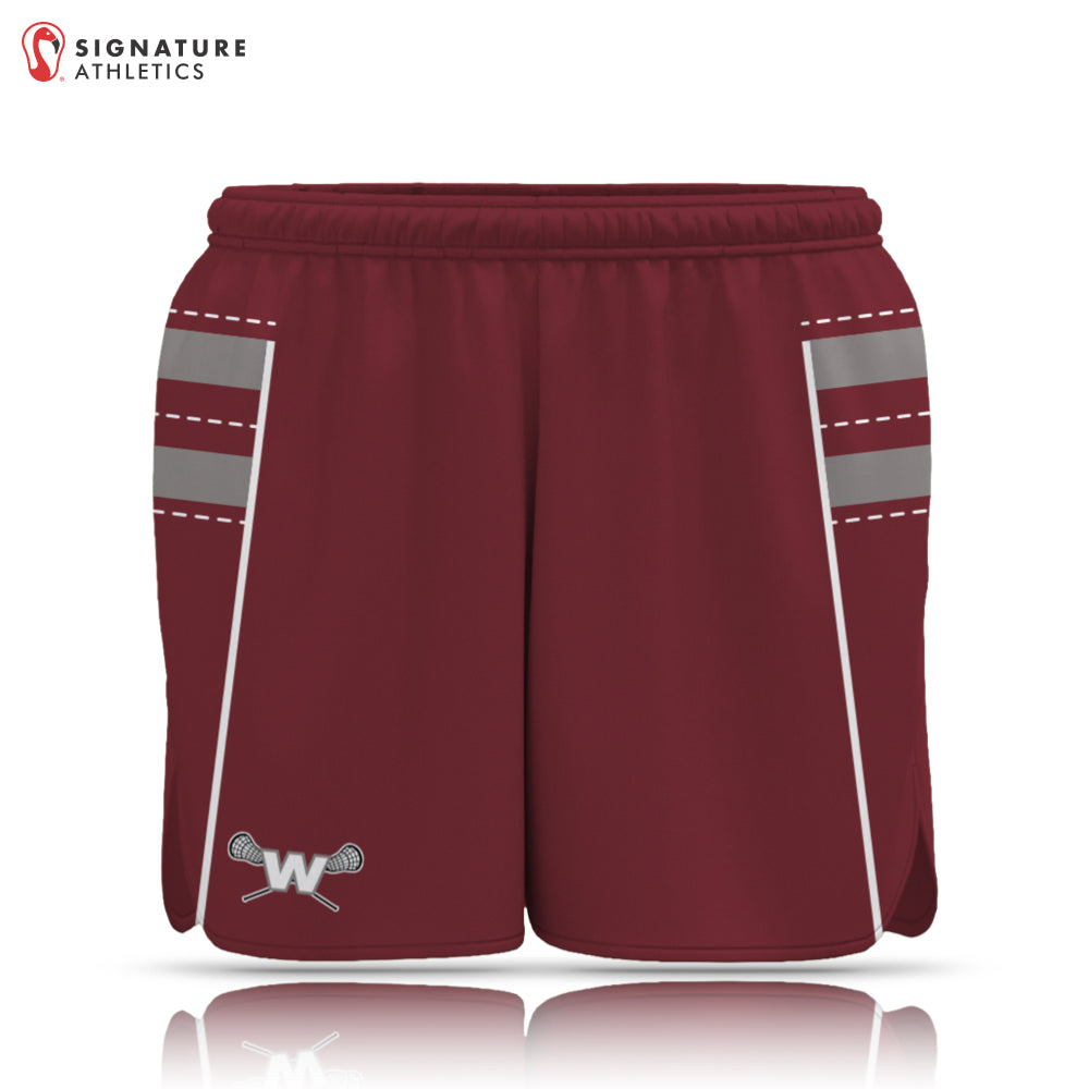 Westford Youth Lacrosse 25-1 Women's Player Shorts Front