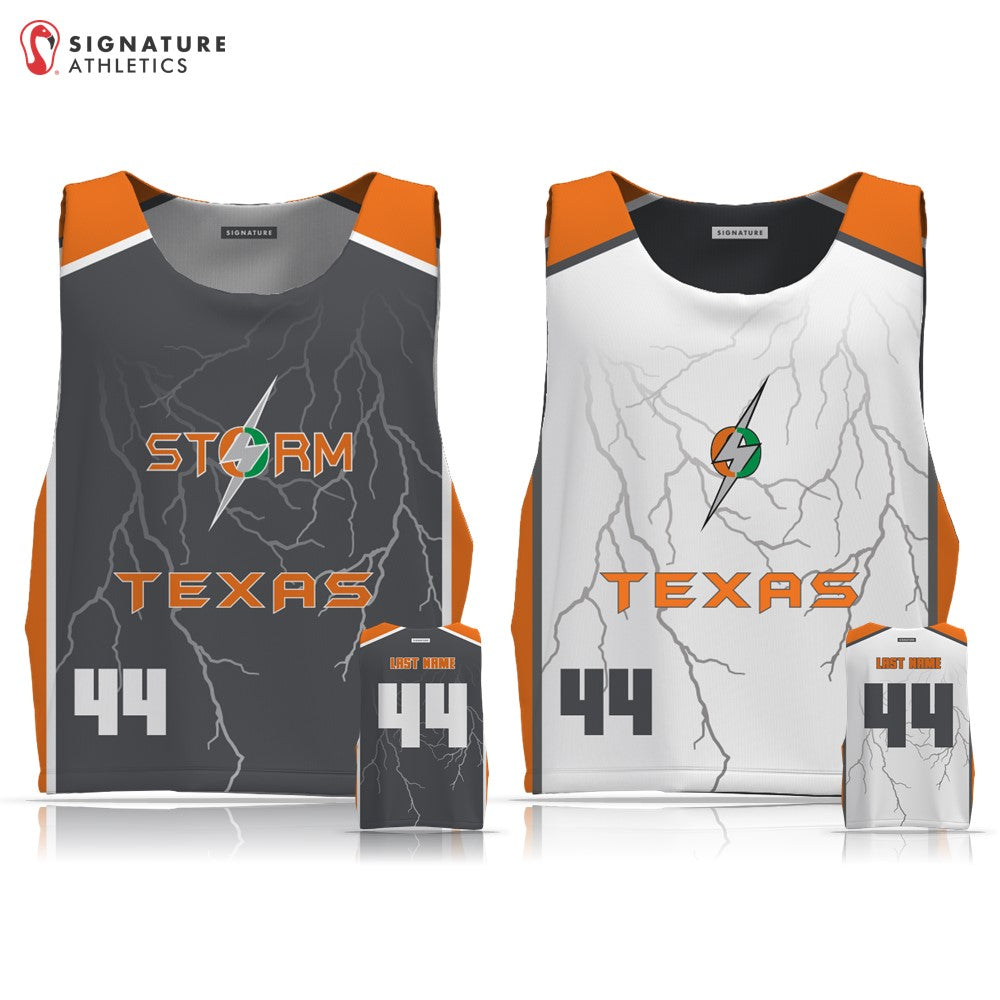Storm Sports Lacrosse Men's Player Reversible Pinnie: TEXAS