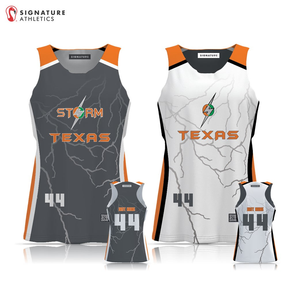 Storm Sports Lacrosse Women's Player Reversible Pinnie: TEXAS