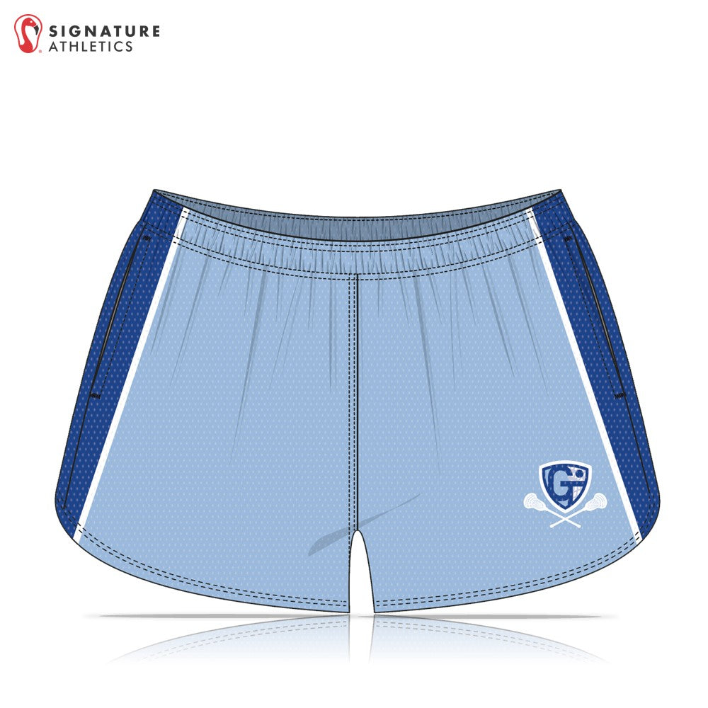 Georgetown-Triton Youth Lacrosse Summer 2026 women's player shorts front