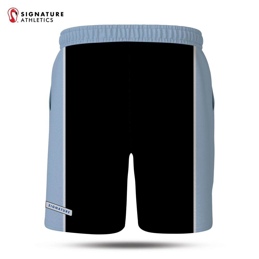 Georgetown-Triton Youth Lacrosse Summer 2026 men's black pro shorts back