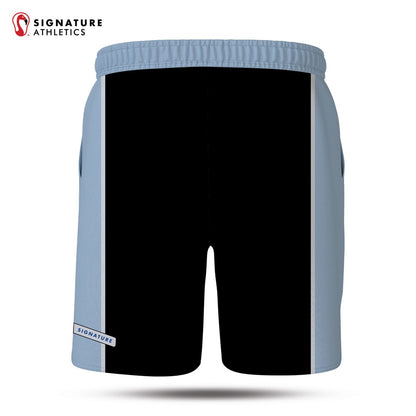 Georgetown-Triton Youth Lacrosse Summer 2026 men's black pro shorts back