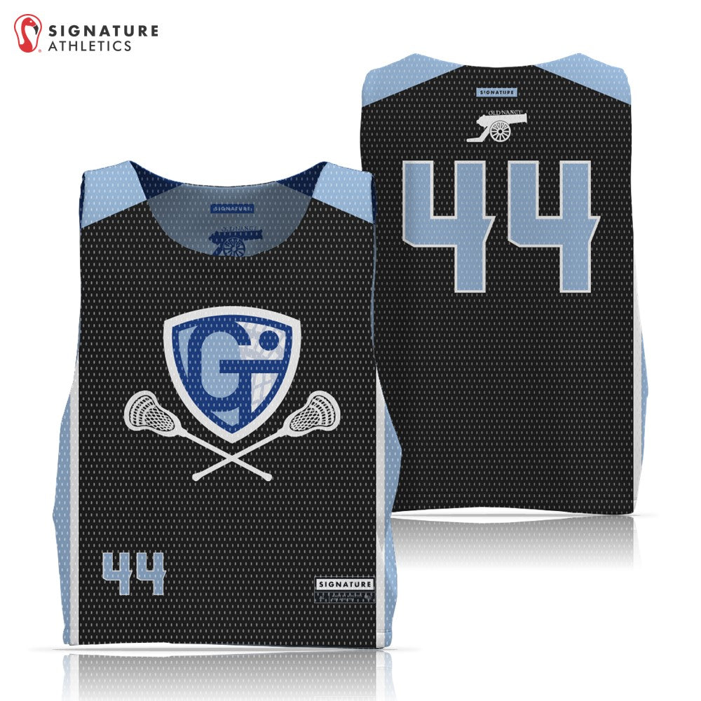 Georgetown-Triton Youth Lacrosse Summer 2026 men's reversible pinnie dark side