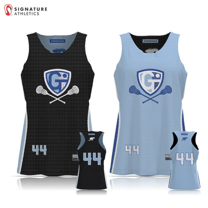 Georgetown-Triton Youth Lacrosse Summer 2026 women's basic reversible pinnie both sides