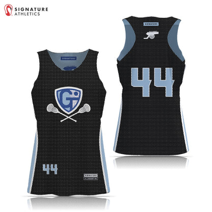 Georgetown-Triton Youth Lacrosse Summer 2026 women's basic reversible pinnie dark side