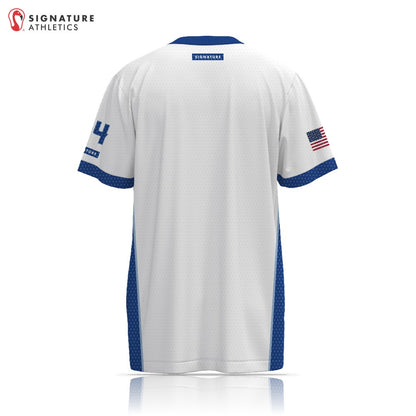Georgetown-Triton Youth Lacrosse Summer 2026 women's player short sleeve tech tee back