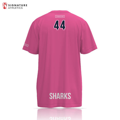 Paquete de juego de 3 piezas para jugadoras de lacrosse de los Columbus Flag Sharks para mujeres