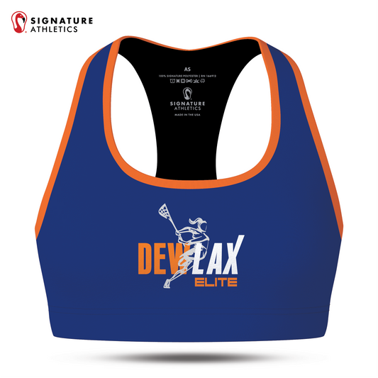 DEWLAX Women's Player Sports Bra: DEWLAX Lacrosse