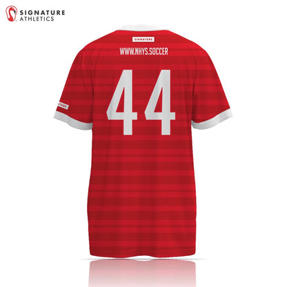 New Haven Youth Soccer 27-1 REC Red Short Sleeve Tech Tee Back