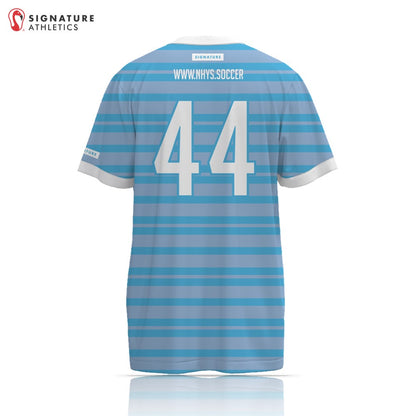 New Haven Youth Soccer 27-1 REC Blue Short Sleeve Tech Tee Back