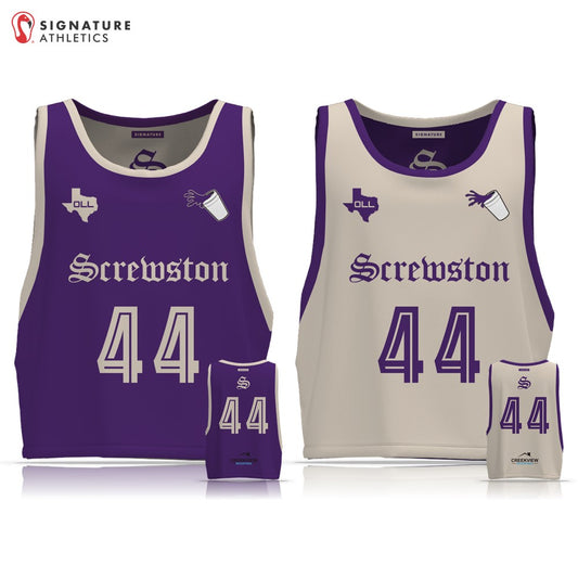 Screwston Men's Player Reversible Pinnie