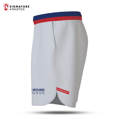 Flower Mound Men's High School Pro White Shorts