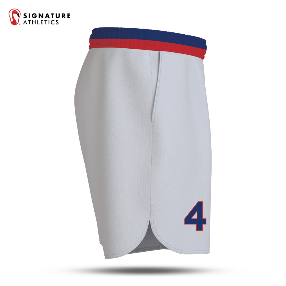 Flower Mound Men's High School Pro White Shorts