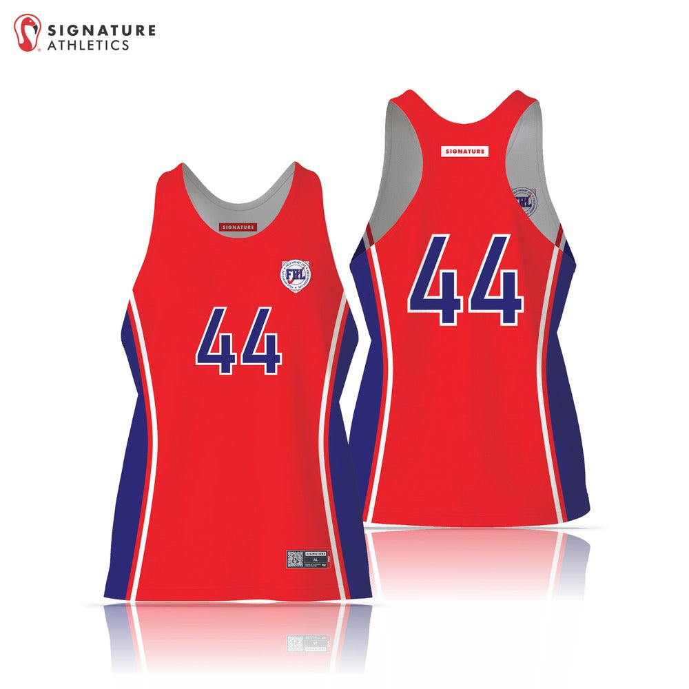 Field Hockey Life 26-4 Columbus Women's Pro Single-Ply Reversible Pinnie Dark
