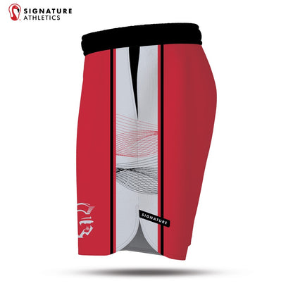 Pantalones cortos de juego de lacrosse para hombre de CG Trojans