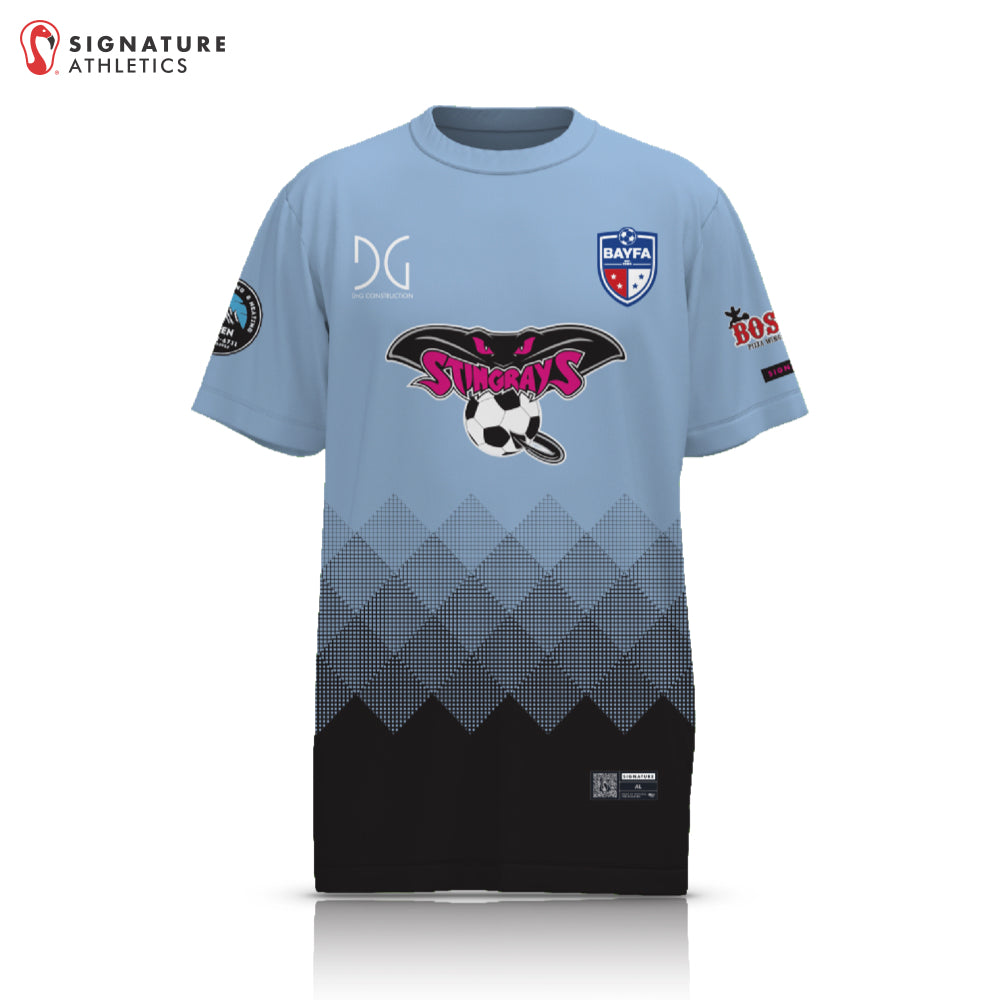 BAYFA Stingrays Women's Youth Short Sleeve Tech Tee: Stingrays