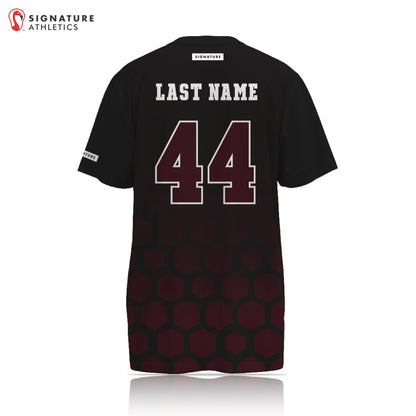 Camiseta técnica de manga corta de jugador de lacrosse de Oxford