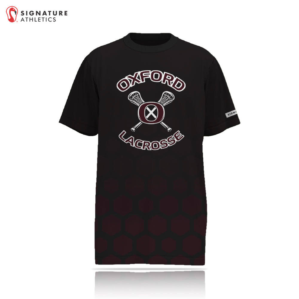 Oxford Lacrosse Player Short Sleeve Tech Tee: 7th Grade