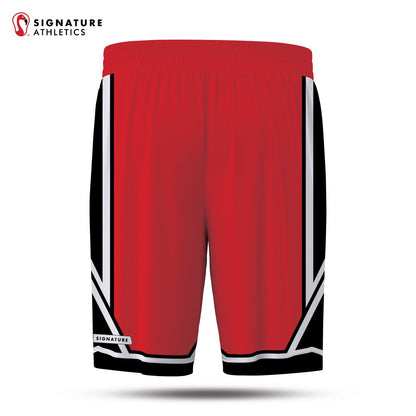 USBN South Atanta Crows Men's Red Basketball Shorts