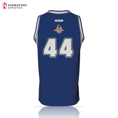 CMF Men's Player V-Neck Reversible Basketball Jersey
