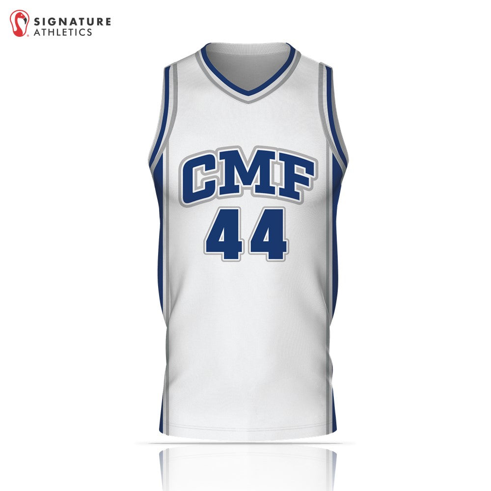CMF Men's Player V-Neck Reversible Basketball Jersey: CMF One