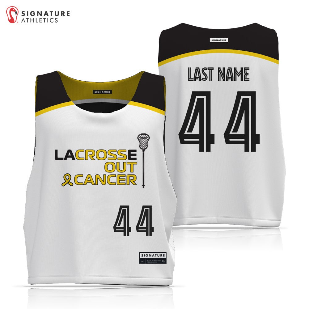 LaCROSSe Out Cancer Men's Reversible Game Pinnie