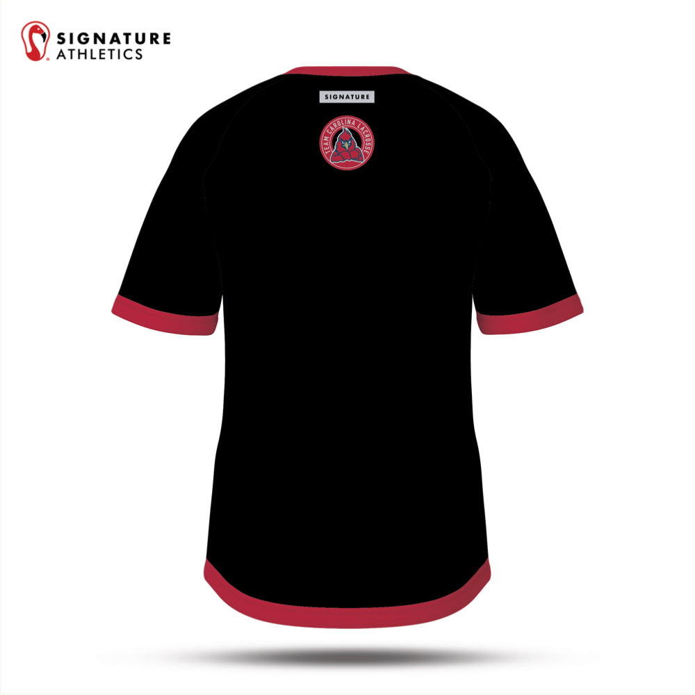 Team Carolina Lacrosse 25-2 Pro Short Sleeve Tech Tee Back