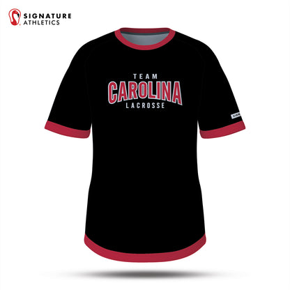 Team Carolina Lacrosse 25-2 Pro Short Sleeve Tech Tee Front