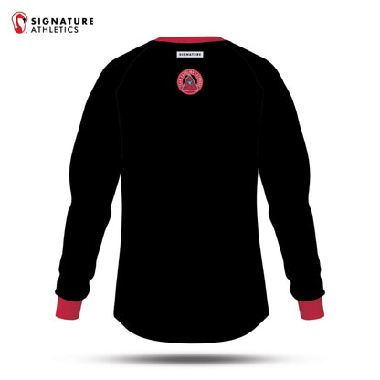 Team Carolina Lacrosse 25-2 Pro Long Sleeve Tech Tee Back