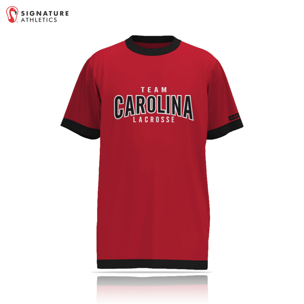 Team Carolina Lacrosse 25-2 Player Short Sleeve Tech Tee Front