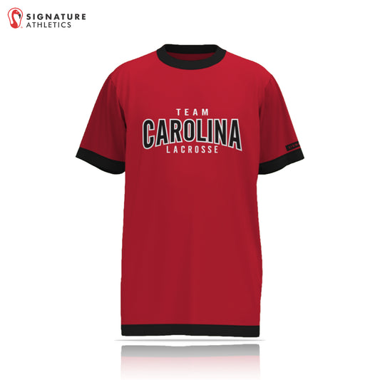 Team Carolina Lacrosse 25-2 Player Short Sleeve Tech Tee Front