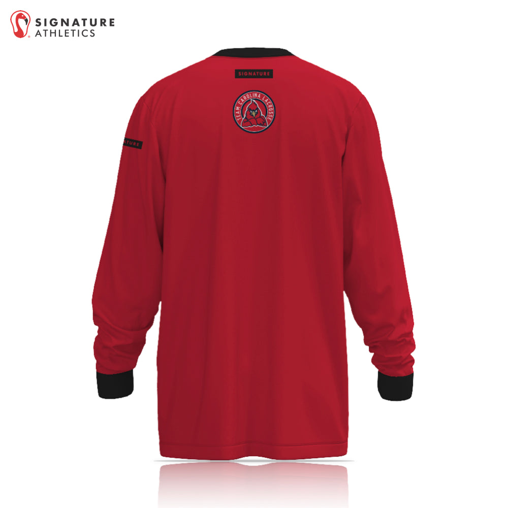 Team Carolina Lacrosse 25-2 Player Long Sleeve Tech Tee Back