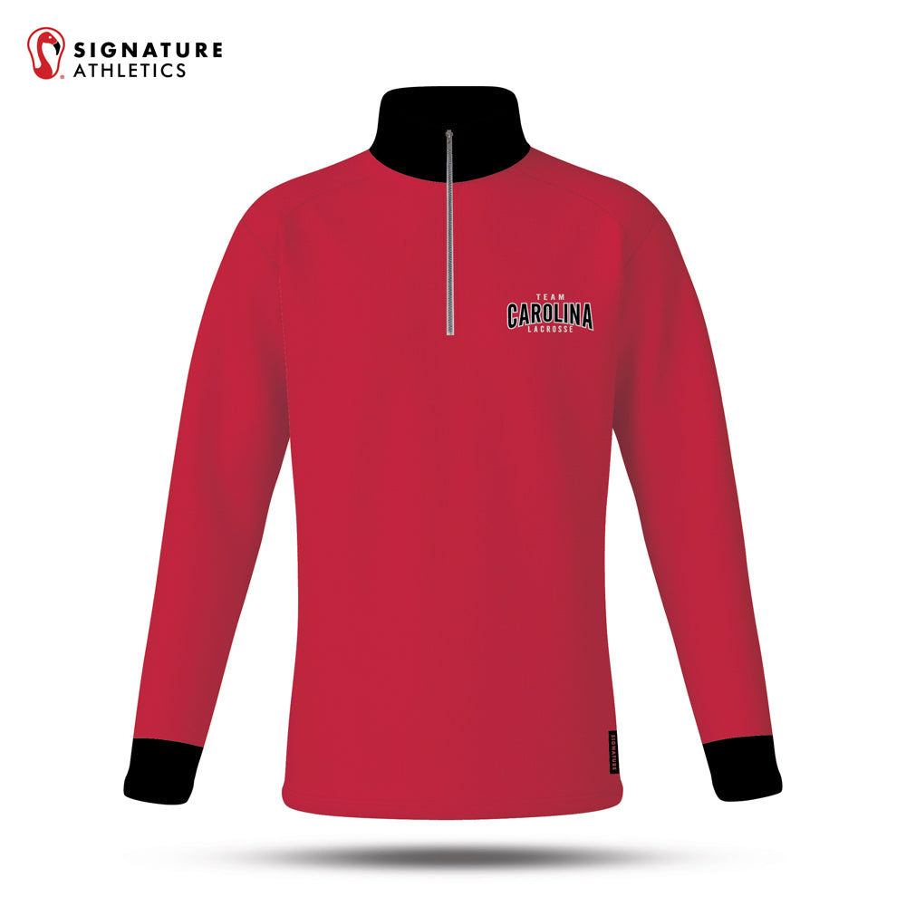 Team Carolina Lacrosse 25-2 Player Quarter Zip Front