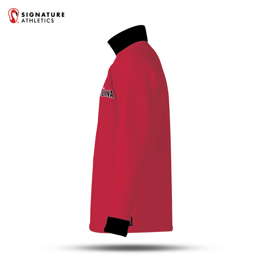 Team Carolina Lacrosse 25-2 Player Quarter Zip Left