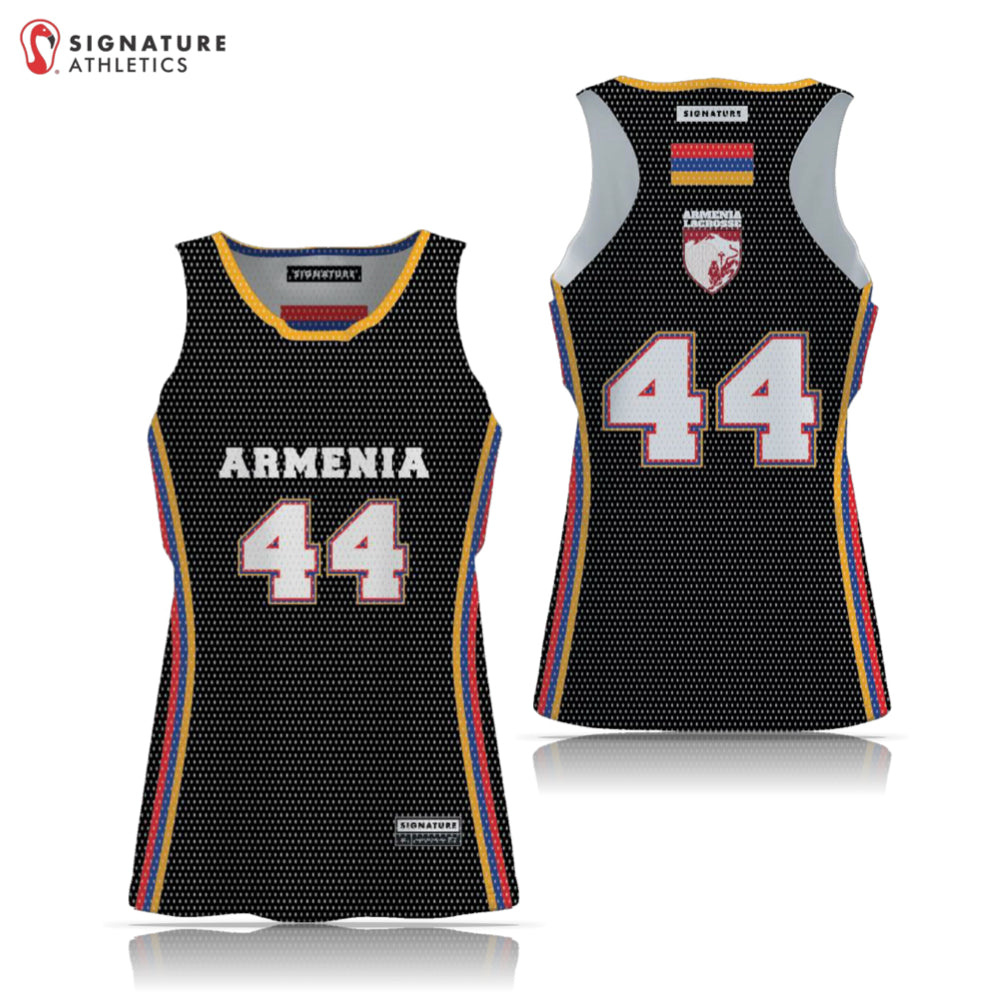 Armenia Lacrosse 25-2 Women's Goalie Basic Reversible Pinnie Dark