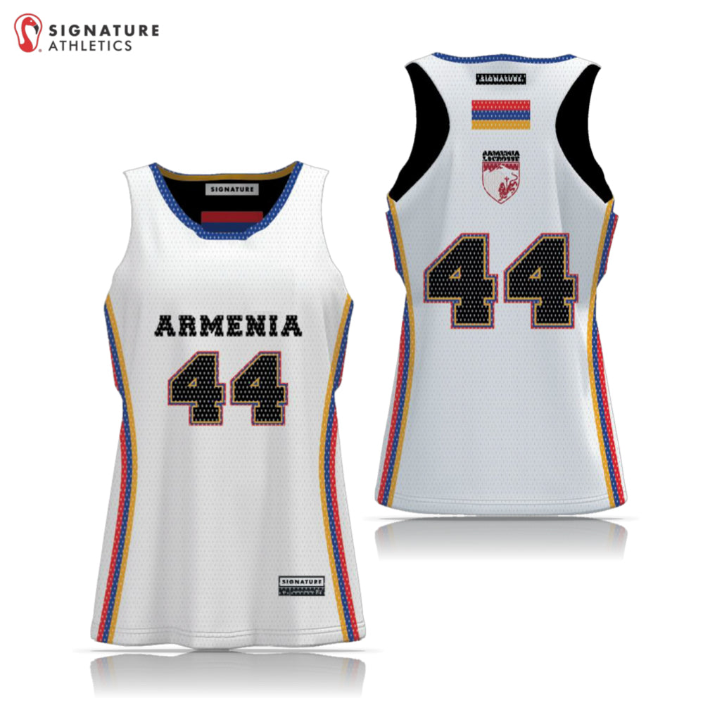 Armenia Lacrosse 25-2 Women's Goalie Basic Reversible Pinnie Light