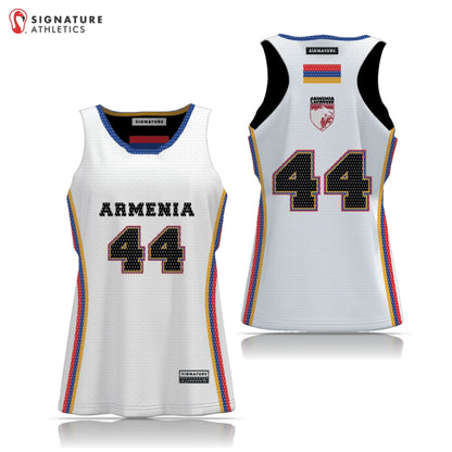 Armenia Lacrosse 25-2 Women's Goalie Basic Reversible Pinnie Light